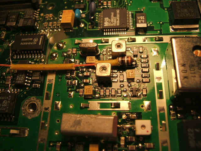 CTCSS-Modul Modulatoranschluss