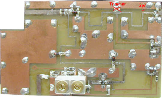 Modifikation der DL8SDL-Variante-3-Platine